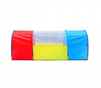 چادر بازی کودک تونل دار سه رنگ