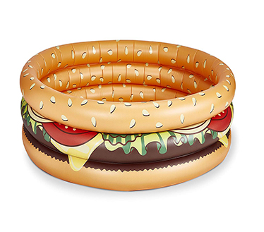 استخر بادی کودک طرح همبرگر
