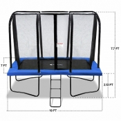 ترامپولین حفاظ دار مستطیلی Exacme