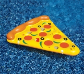 تشک بادی روی آب با طرح پیتزا